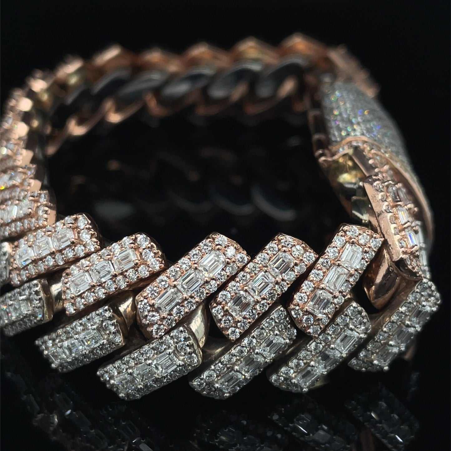 Royal Frost Cuban Link Bracelet