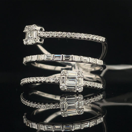 Eterna Platinum Diamond Link Bracelet
