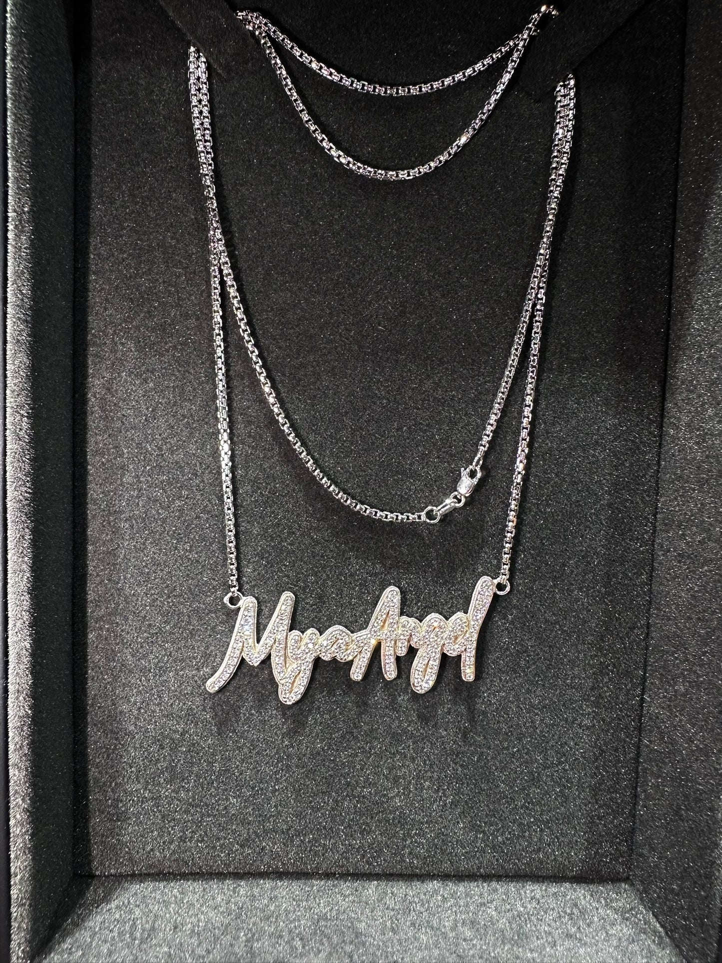 Custom Platinum & Diamond Pendant