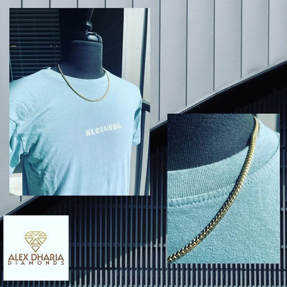 20in Miami Cuban link (4mm)