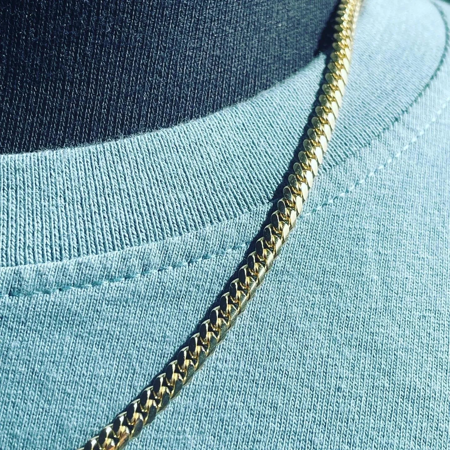 20in Miami Cuban link (4mm)